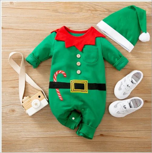 Grenouillère de Noël pour bébé I Christmas Suit™ - Oasis Tendresse