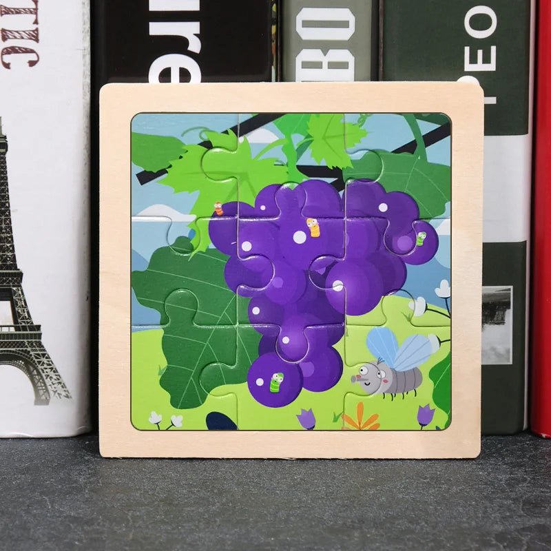 Mini puzzle (11x11cm) I Tiny Puzzle™ - Oasis Tendresse