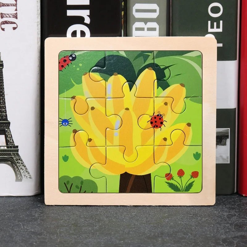 Mini puzzle (11x11cm) I Tiny Puzzle™ - Oasis Tendresse