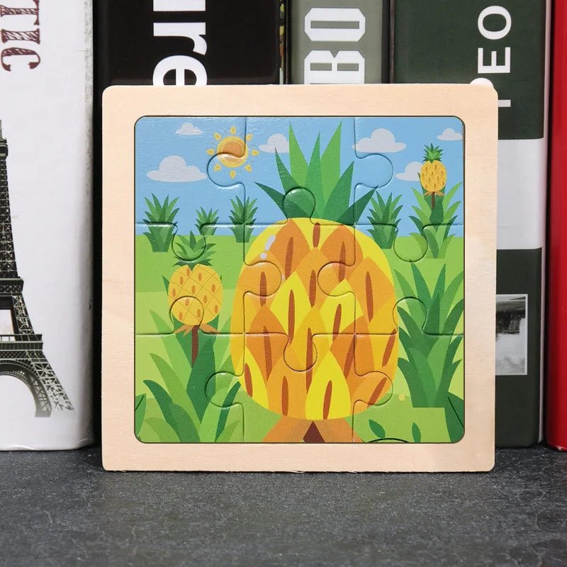 Mini puzzle (11x11cm) I Tiny Puzzle™ - Oasis Tendresse