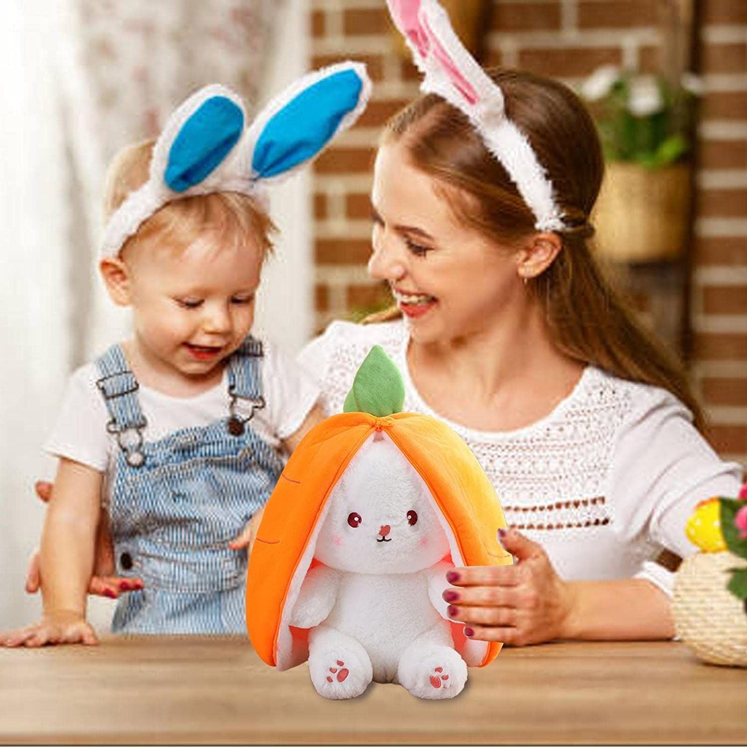 Peluche transformable I Fruity Bunny Plush™ - Oasis Tendresse