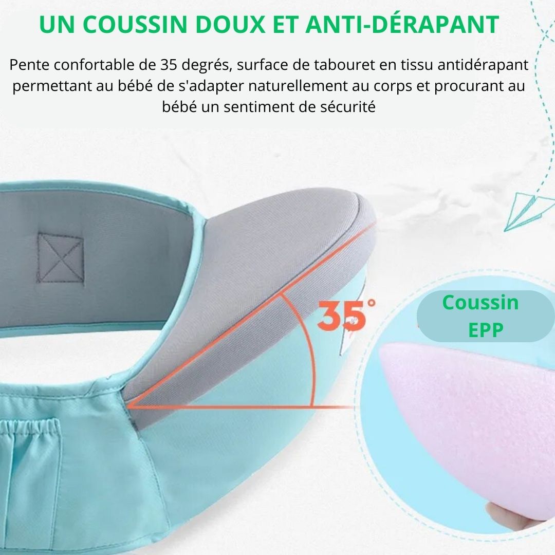 Porte bébé ceinture ( 0-36 mois ) I Easy Carrier™ - Oasis Tendresse