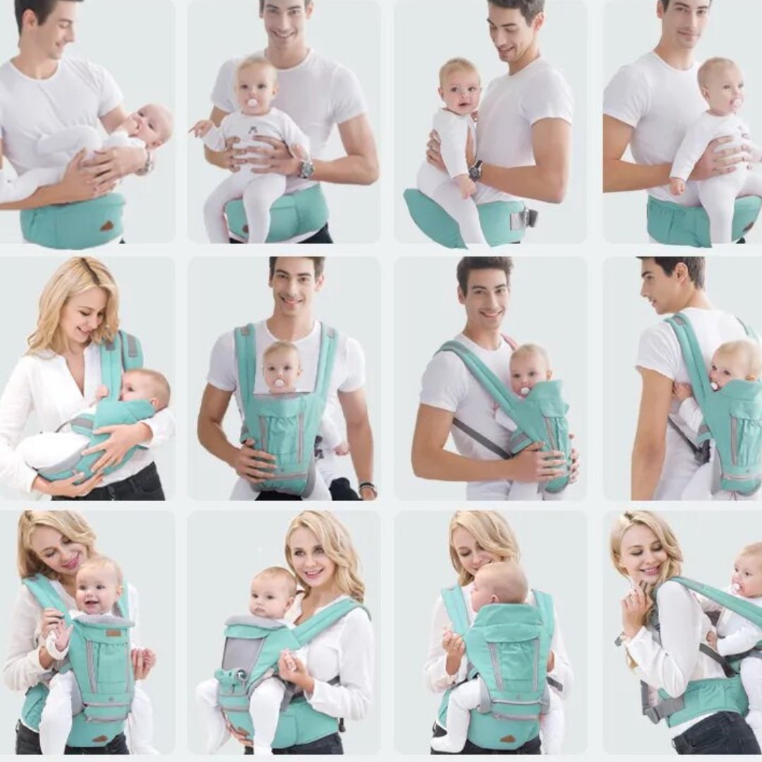 Porte-bébé ergonomique et transformable I BabyTravel™ - Oasis Tendresse