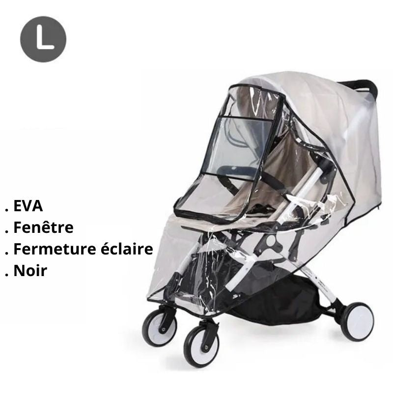 Protège poussette waterproof I Stroller Shield™ - Oasis Tendresse