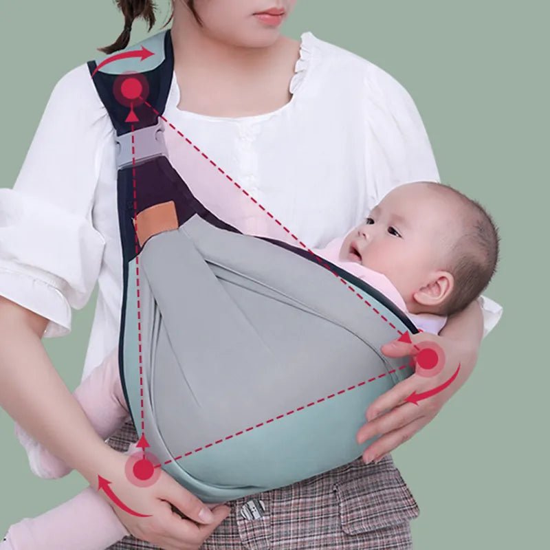 Sangle porte bébé ergonomique I Baby Strap™ - Oasis Tendresse