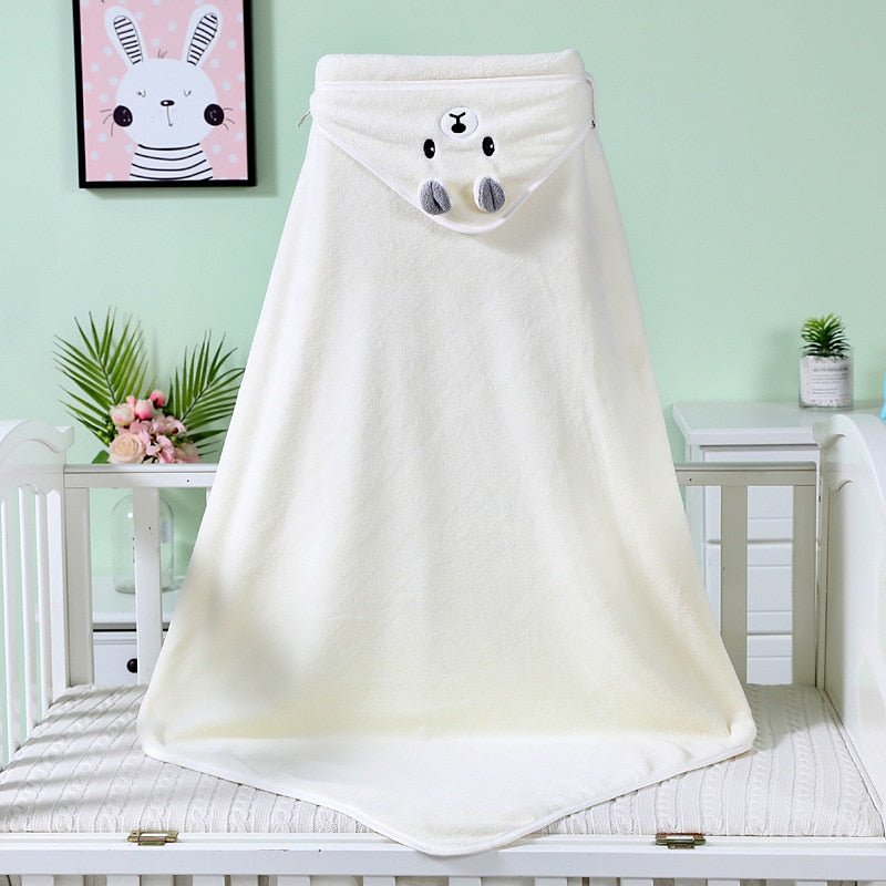 Serviette de bain avec capuche I CocoonBaby Towel™ - Oasis Tendresse