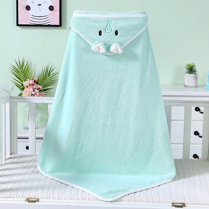 Serviette de bain avec capuche I CocoonBaby Towel™ - Oasis Tendresse