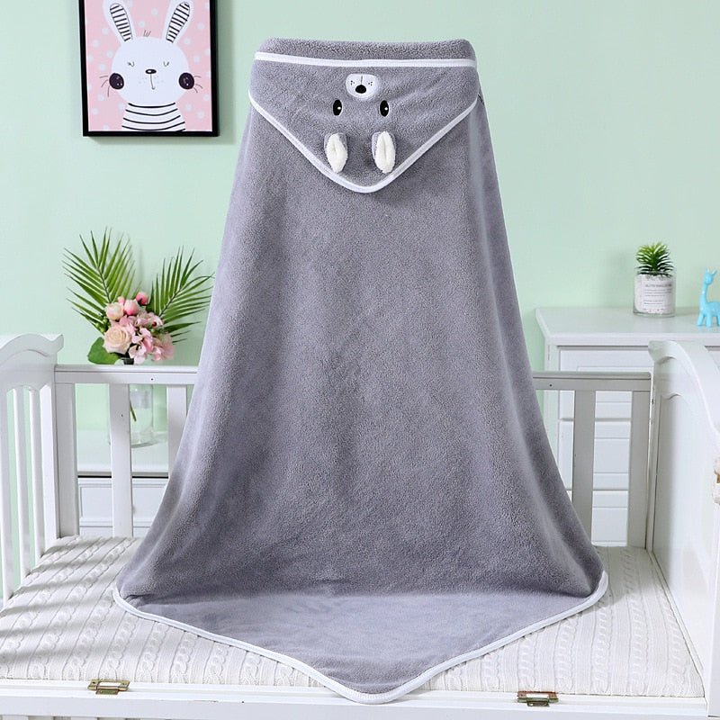 Serviette de bain avec capuche I CocoonBaby Towel™ - Oasis Tendresse