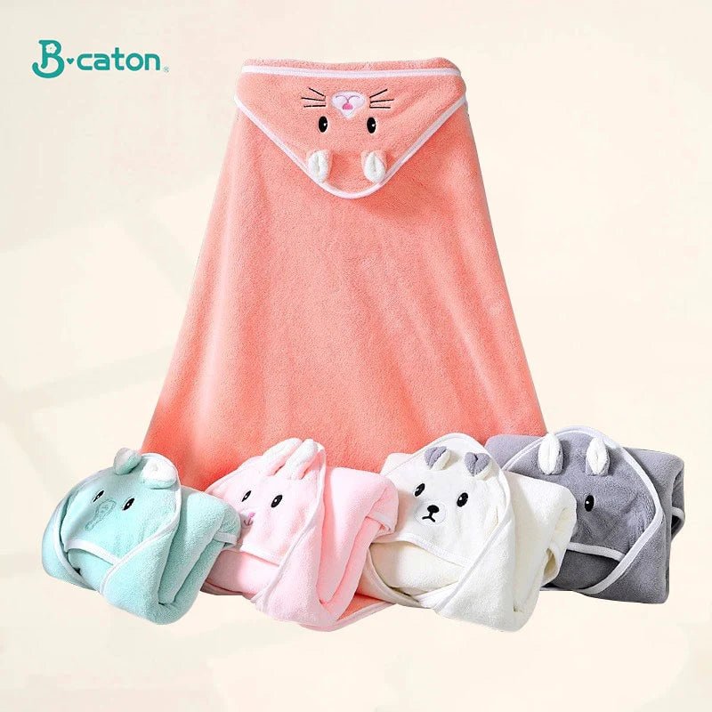 Serviette de bain avec capuche I CocoonBaby Towel™ - Oasis Tendresse