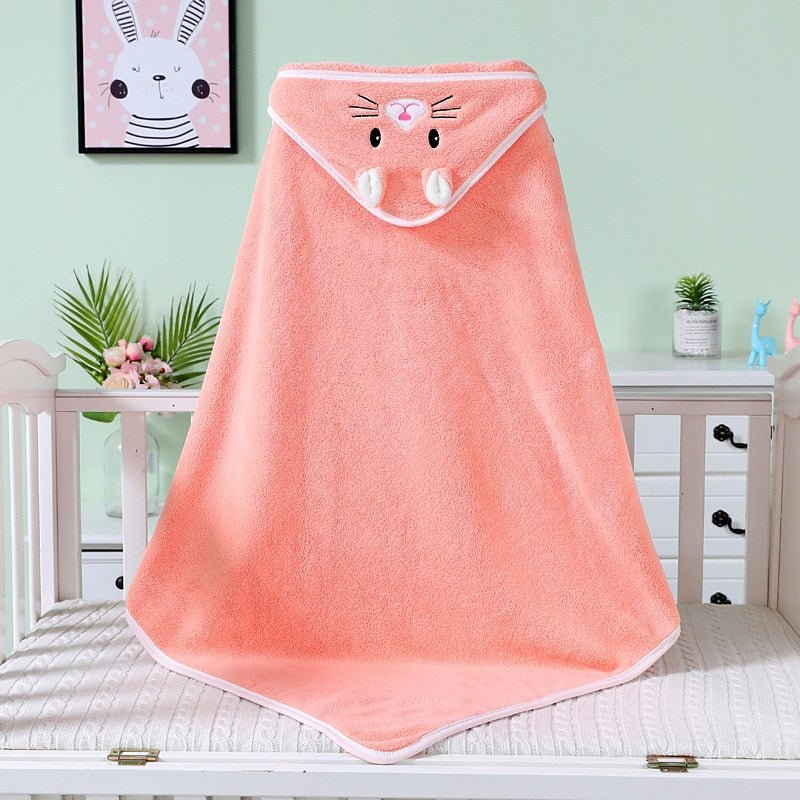 Serviette de bain avec capuche I CocoonBaby Towel™ - Oasis Tendresse