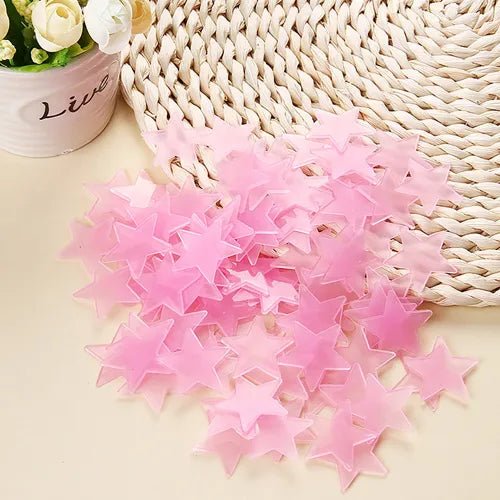 Stickers muraux fluorescents ( 100 pièces) I Shinning Stars™ - Oasis Tendresse